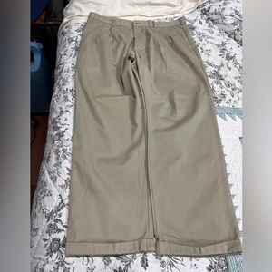 George khaki dress pants like new size 40X32 worn once.